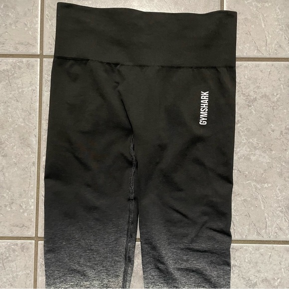 Gymshark black to gray ombre gradient leggings | Sz Small - Picture 4 of 11